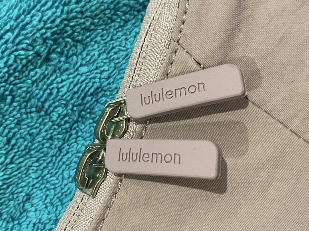 Lululemon Bag - Lilac (Category: Cross-body Bags) located in Muntinlupa City. Submitted by mj.finds (Listing ID 1459205720, Image 3). Description: - Lululemon Bag - Size: Large - Color: Lilac - Material: Recycled Polyester - Features: Zippered pockets, adjustable strap - Origin: Designed in Vancouver, Made in Indonesia - Ideal for: Everyday use.
