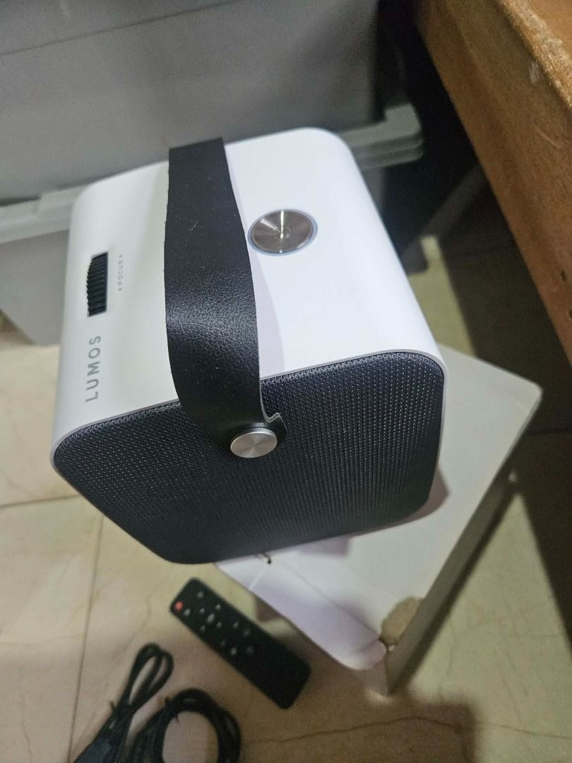 LUMOS Ray Home Cinema Projector (Category: Projectors) located in Manila. Submitted by zadoraemano_302211 (Listing ID 1459107303, Image 2). Description: https://lumosprojector.com/products/lumos-ray-home-cinema-short-throw-projector .