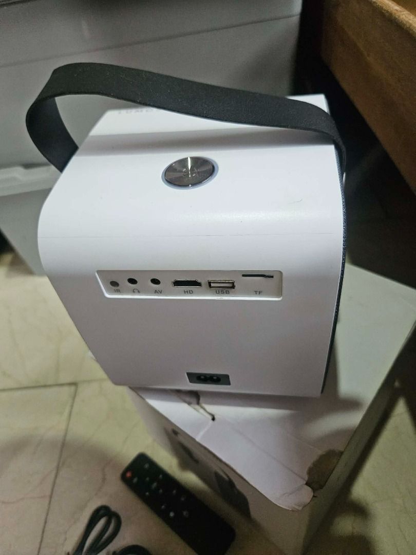 LUMOS Ray Home Cinema Projector (Category: Projectors) located in Manila. Submitted by zadoraemano_302211 (Listing ID 1459107303, Image 1). Description: https://lumosprojector.com/products/lumos-ray-home-cinema-short-throw-projector .
