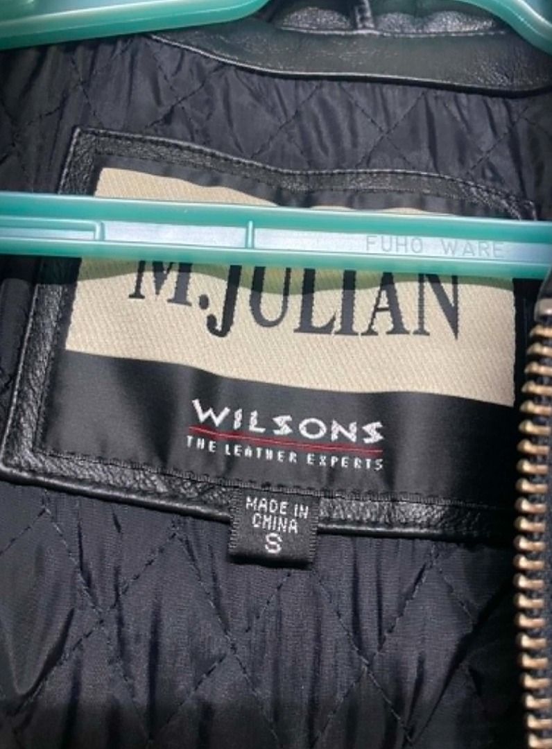 M. Julian Vintage Black Leather Jacket (Category: Coats, Jackets and Outerwear) located in Mandaluyong City. Submitted by _copndrop (Listing ID 1459235185, Image 2). Description: .