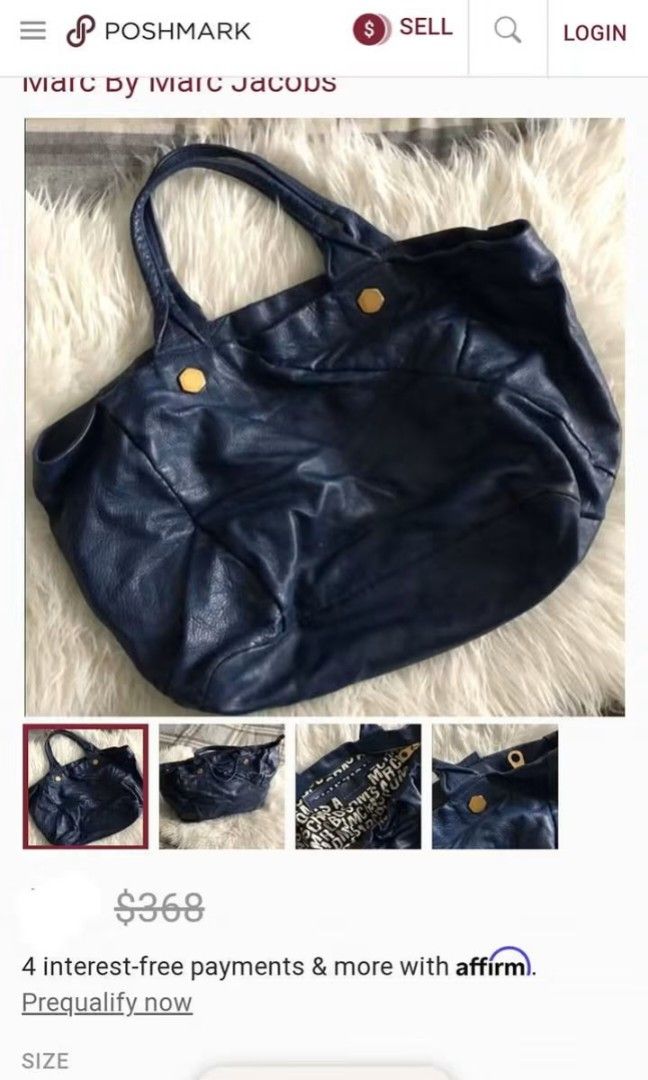 Marc Jacobs Tote (Category: Shoulder Bags) located in Angeles City. Submitted by mjshoppingretail (Listing ID 1459093037, Image 3). Description: lightweight Genuine leather like New.