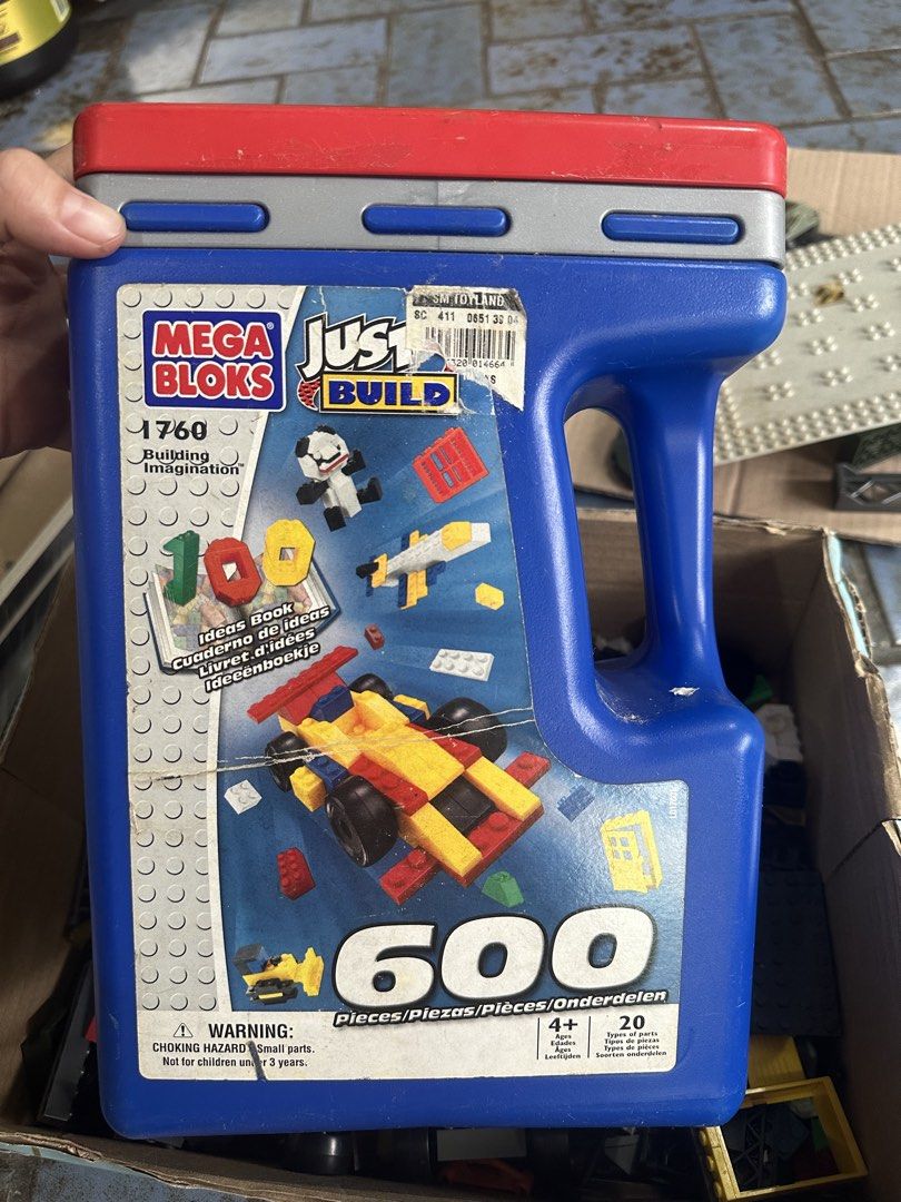 Mega Bloks Just Build 1760 Building Combination 600 Pieces (Category: Lego & Building Sets) located in San Pedro. Submitted by mysticdog_8deb08 (Listing ID 1459125183, Image 1). Description: Mixtures of Mega bloks and some lego - 600 pieces for hours of creative play - Features 20 different part types and 8 vibrant colors - Ideal for children aged 4 and up - All pieces are accounted for and stored in the original container and box Original price 