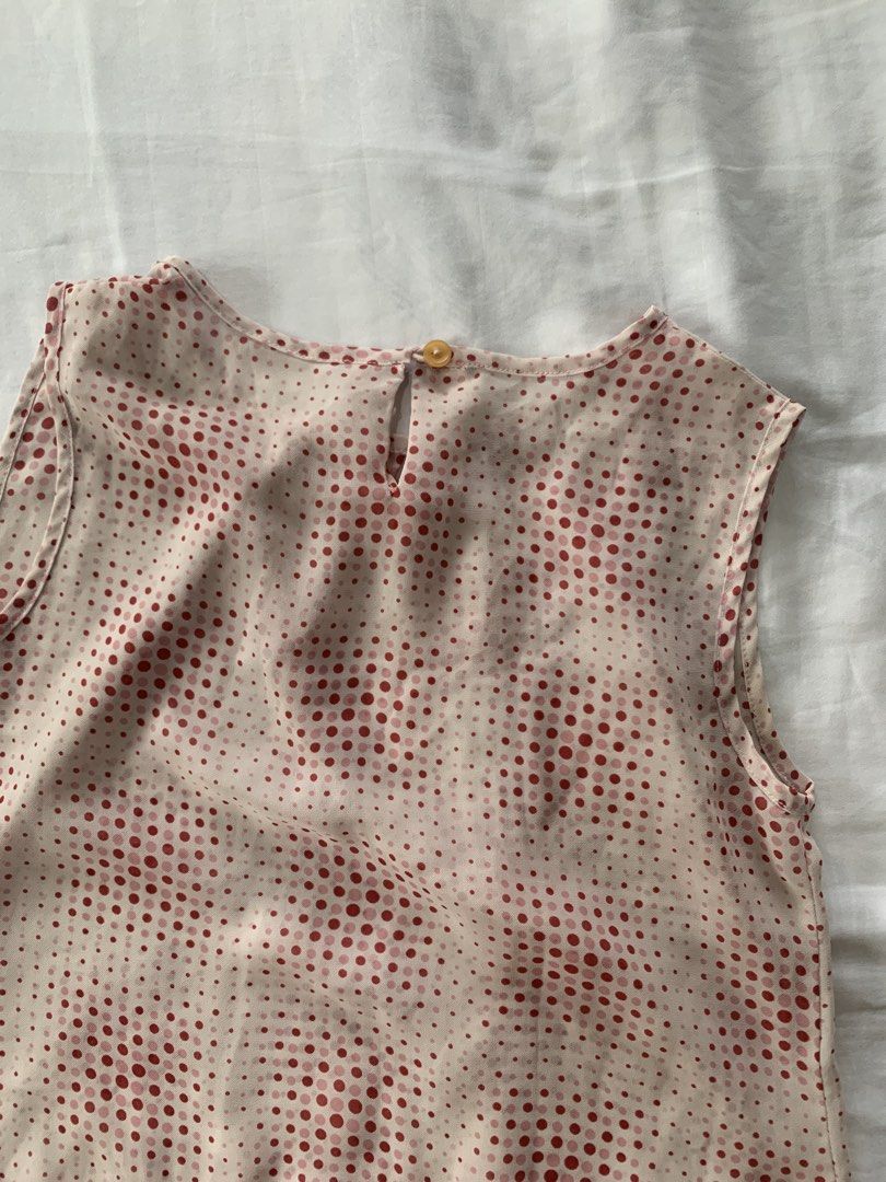 mesh sleeveless pink top (Category: Blouses) located in Quezon City. Submitted by jsjaemdeclutter (Listing ID 1459138013, Image 2). Description: .