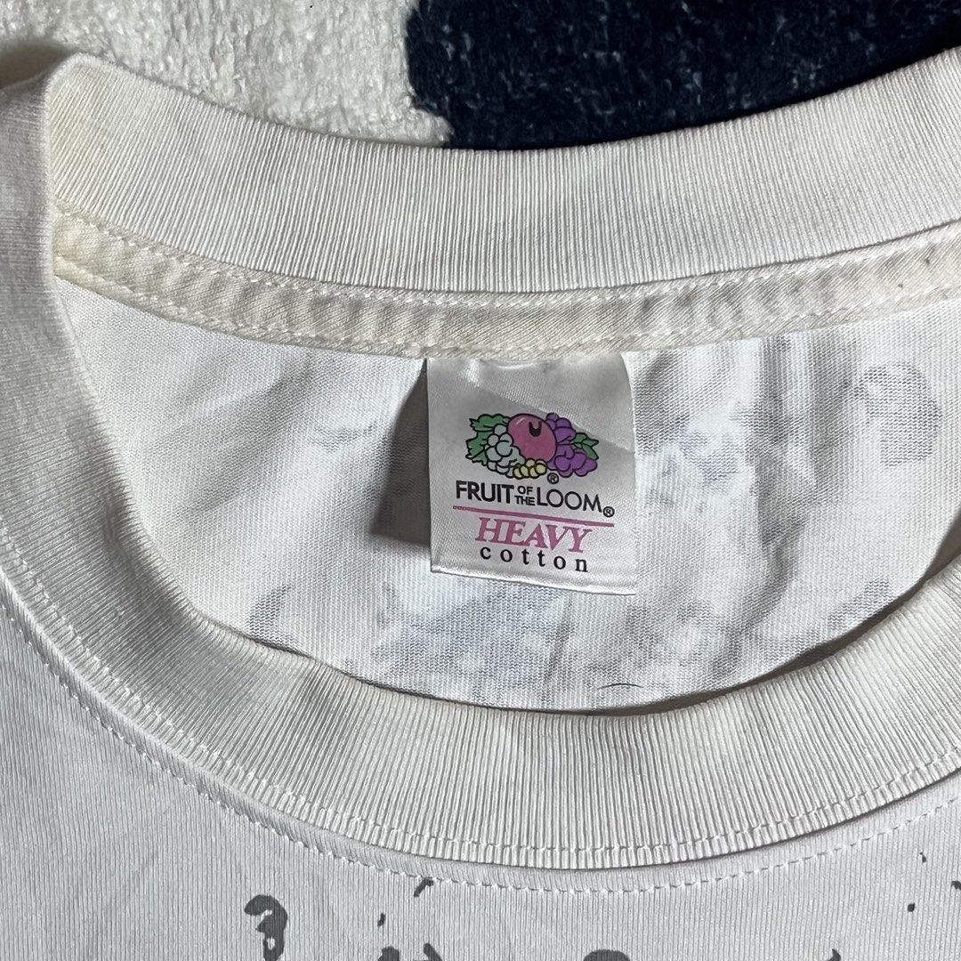 Metallica AOP folm tag (Category: Tshirts & Polo Shirts ) located in Naga. Submitted by noheadguy (Listing ID 1459206467, Image 3). Description: Metallica AOP folm tag Needs wash and Small rust stain Color rate:9/10 Good condition W:22.5 L:28.