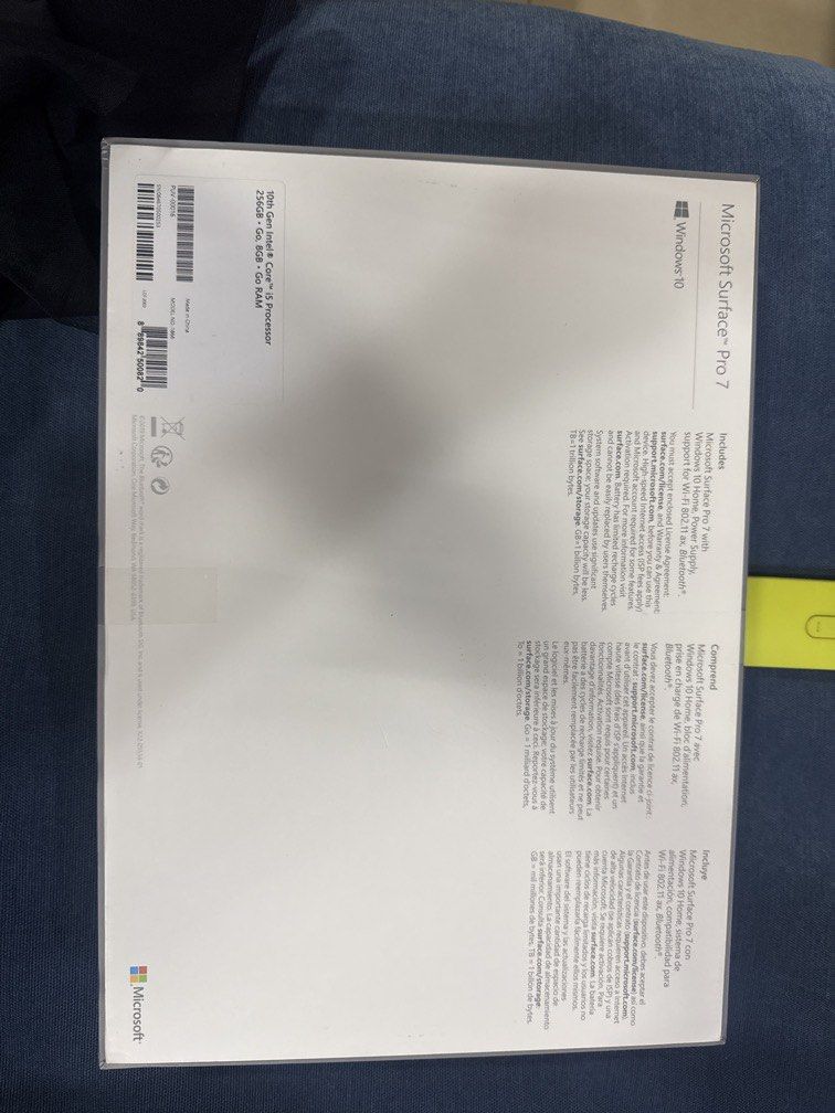 Microsoft surface pro 7 (Category: Laptops & Notebooks) located in Quezon City. Submitted by jandbeyond (Listing ID 1459203522, Image 2). Description: Brandnew and sealed.