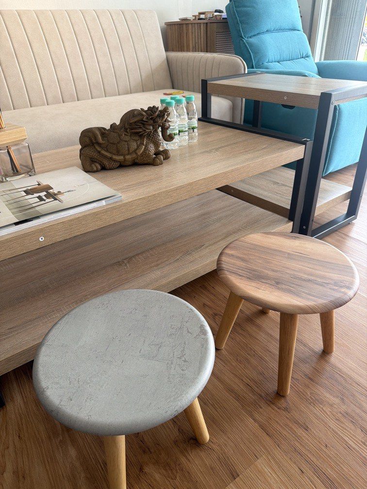 Mini stool (Category: Chairs) located in Bakri. Submitted by tck363643614 (Listing ID 1459128154, Image 2). Description: 4支木脚H300mmXR350mm.