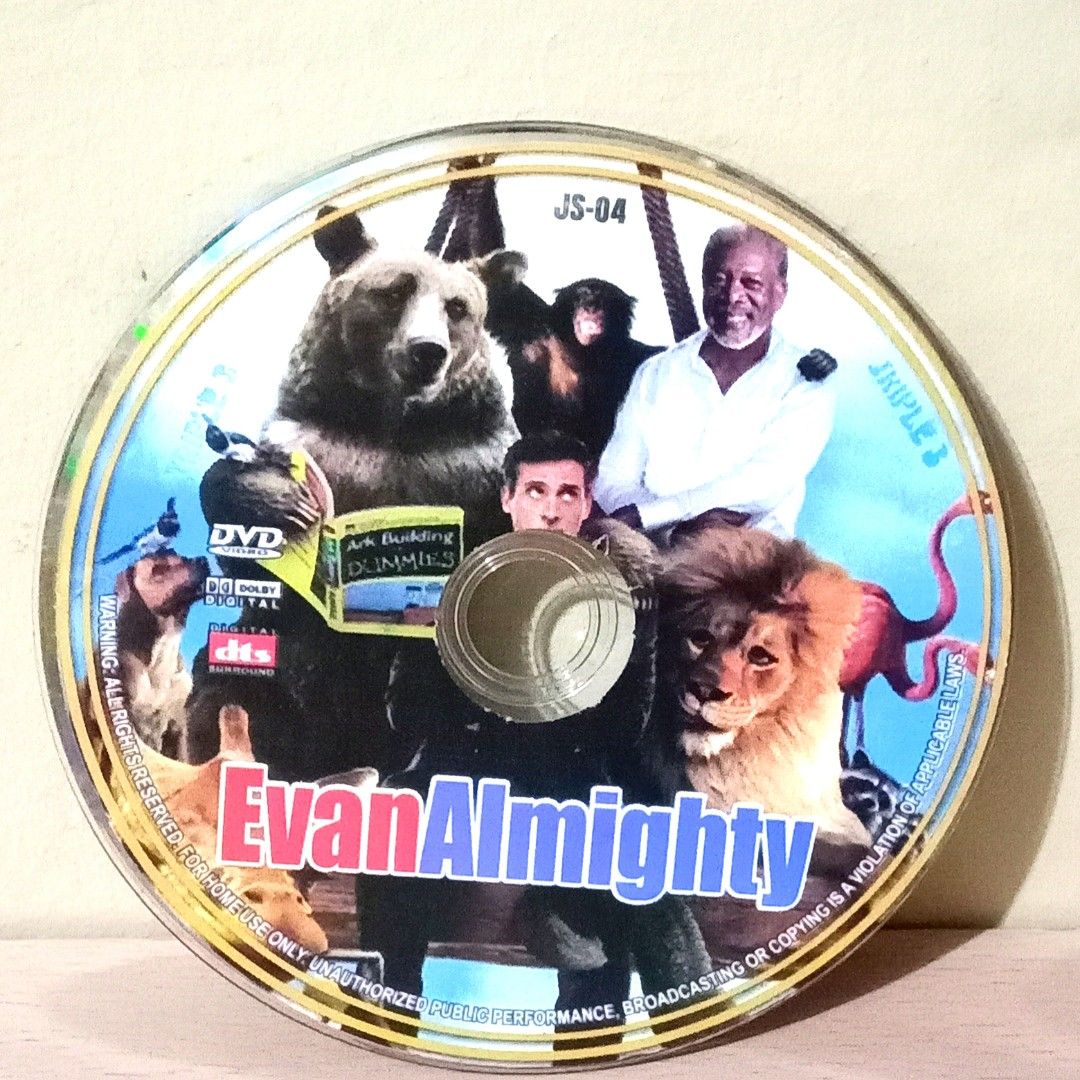 Movie DVD : "EVAN ALMIGHTY" (Category: CDs & DVDs) located in Meycauayan. Submitted by namethesizemkt (Listing ID 1459159745, Image 1). Description: .