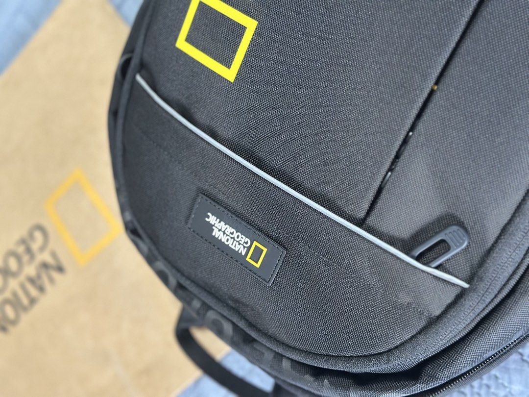 National Geographic Kids Black Backpack (Category: Backpacks) located in Manila. Submitted by ericayoo (Listing ID 1459178348, Image 3). Description: - Brand new National Geographic backpack - Color: Black - Multiple compartments and zippers for organization - Adjustable straps for a comfortable fit - Durable material for long-lasting use - Ideal for school, daily commute, or travel - Comes with original tags and paper bag.