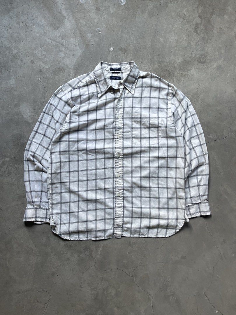 Nautica button down shirt (Category: Tshirts & Polo Shirts ) located in Cabuyao City. Submitted by jam_mandilag (Listing ID 1459202867, Image 1). Description: Width:25 Length:33 Tag: Nautica Size: Xl-XXL Color Rate: 8/10 Condition: 9/10 Issue: none Mode of payment: Gcash Mode of shipping: J&T and lalamove For more information kindly click the “send message button” and other details of the item. Location: cabuyao laguna ————————————————————————— N