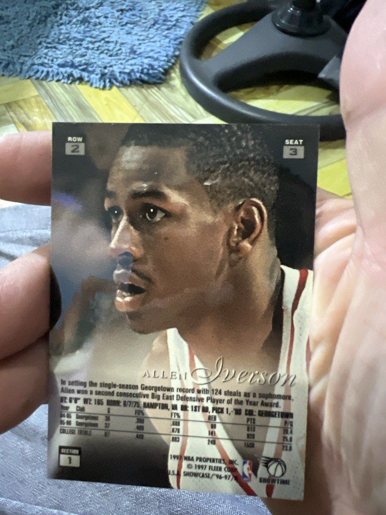 NBA CARD Allen Iverson Flair Showcase (Category: Raw Singles) located in Subic. Submitted by lorenzo100488 (Listing ID 1459183796, Image 2). Description: .
