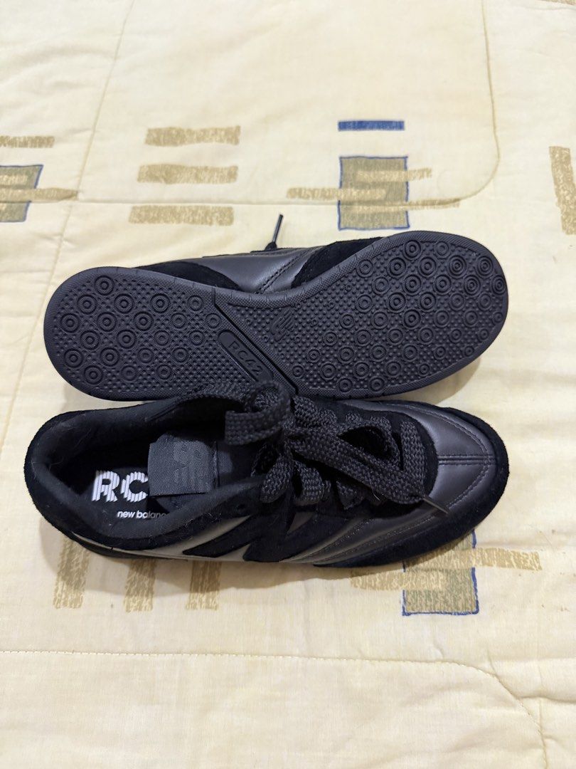 New Balance RC4 Black Sneakers (Category: Sneakers) located in Manila. Submitted by tffnylnc (Listing ID 1459239027, Image 3). Description: - Brandnew -100% Original - Black New Balance RC4 sneakers - Classic design with suede and leather accents - Lace-up closure for a secure fit - Durable sole, perfect for everyday wear - Ideal for casual outings or light activities RS: not my style .