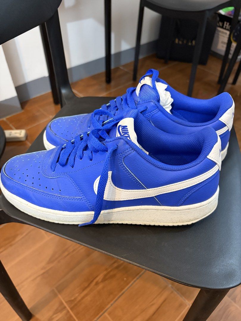 Nike Court Vision Low Royal Blue (Category: Sneakers) located in Taguig. Submitted by hanapiee (Listing ID 1459250324, Image 3). Description: Nike Court Vision Low Royal Blue - Size US 9.5 - Worn a few times - Still in good shape - Selling as they are not frequently worn.