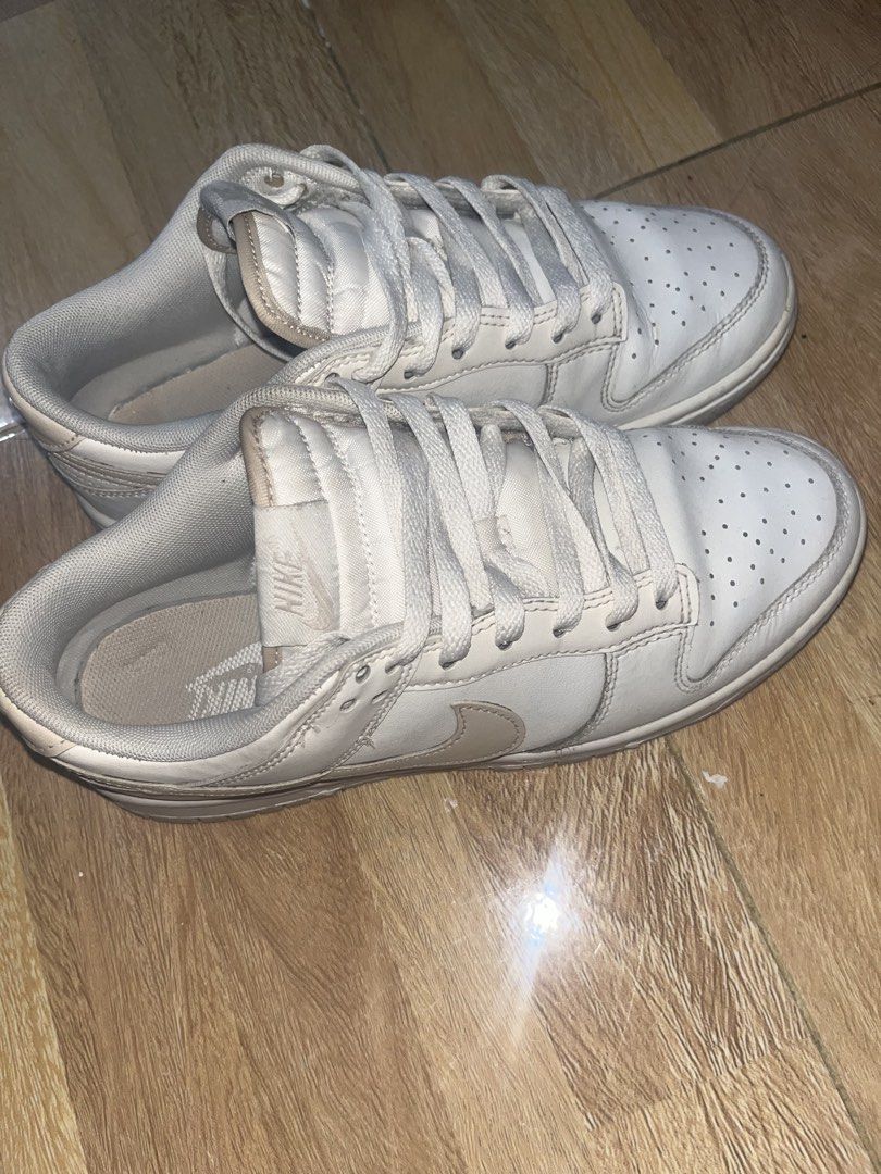 Nike Dunk ‘Phantom Sanddrift’ (Category: Sneakers) located in Tagbilaran City. Submitted by zoey_luna (Listing ID 1459201866, Image 3). Description: For Sale! Pre-loved Nike dunk low phantom sanddrift Size 7 US MEN UK 6 40 cm Only replacement box Rarely used good condition rsf: not using anymore.
