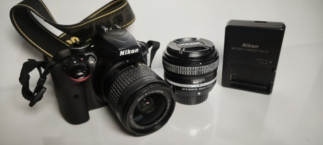 Nikon D3400 DSLR Camera With 18 55mm And 50mm Lenses Photography nikon-d3400-dslr-camera-with-18-55mm-and-50mm-lenses-photography