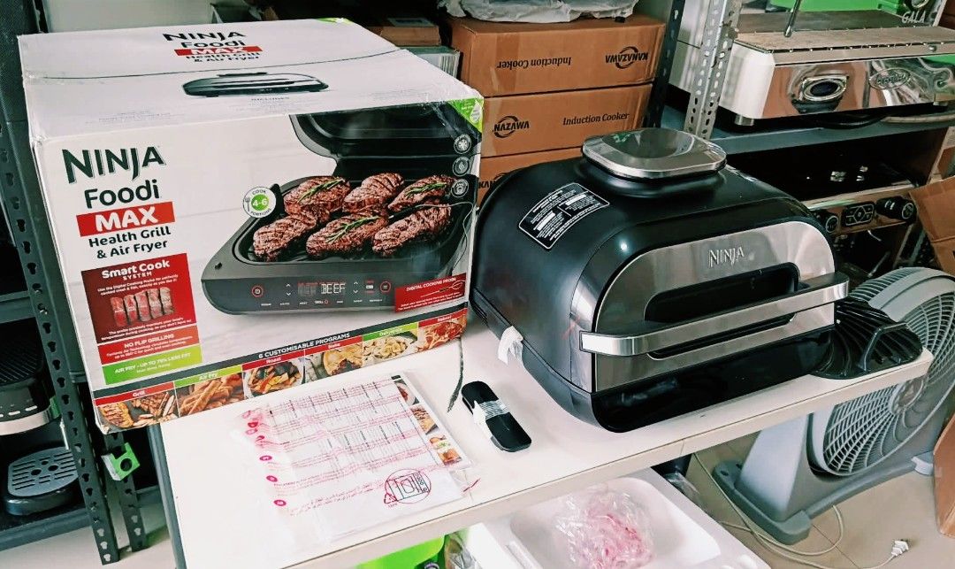 NINJA GRILL & AIRFRYER (Category: BBQ, Grills & Hotpots) located in Bulacan. Submitted by iamvanillapeach (Listing ID 1459196279, Image 2). Description: Brandnew Ninja Grill Airfryer | ₱ 18,500 only Mall price: ₱23,995 ✅️Free demo ✅️1 yr service warranty ✅️ Onhand parts DM TO AVAIL. WE CAN DELIVER NATIONWIDE ☺️📩.