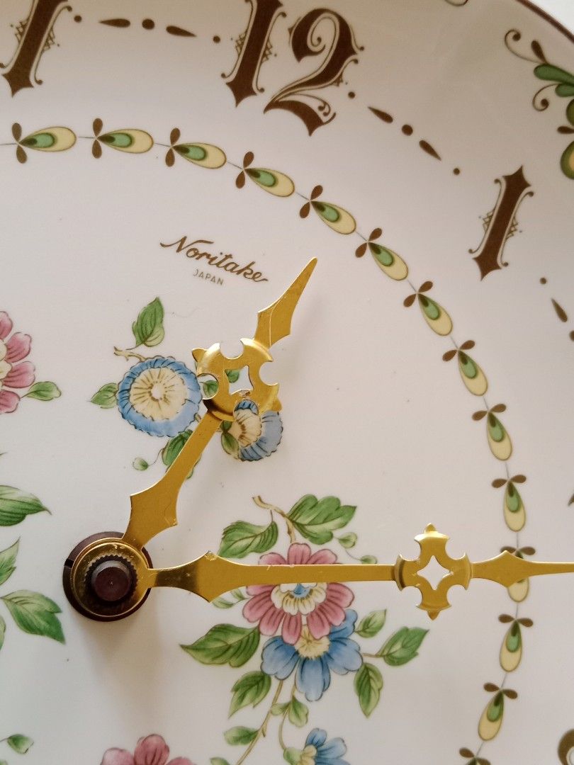 Noritake Vintage Wall Clock (Category: Clocks) located in Polangui. Submitted by cornerbags_shoes (Listing ID 1459111439, Image 2). Description: from Japan surplus untested.