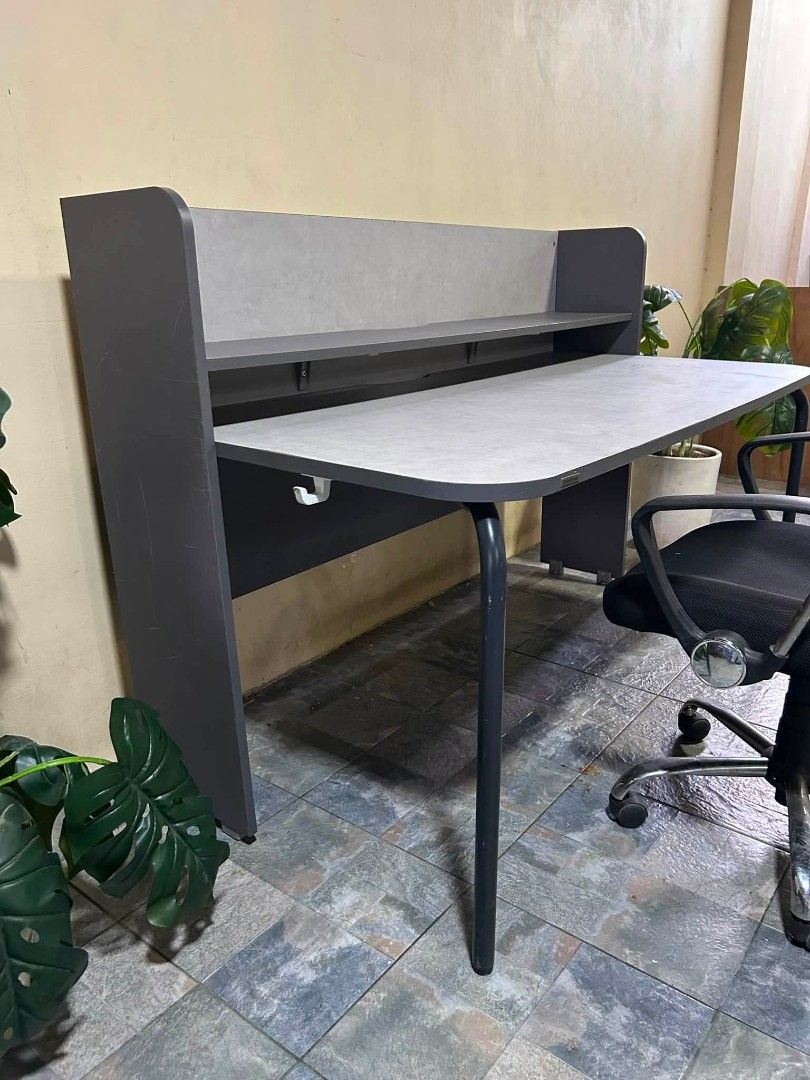Office Table (Category: Tables & Sets) located in Meycauayan. Submitted by marygracecasimiro (Listing ID 1459264700, Image 3). Description: Imported Office Table Levart Brand with Free Swivel Chair from Korea P10,000 lang suki 63x31x43in Heavy duty Levart Brand With Free Swivel Chair free nalang po yan as is Heavy duty No issue good condition Minor scratch From Korea♥️ #officetable #studytable #quality #surplus #highlightseveryone.
