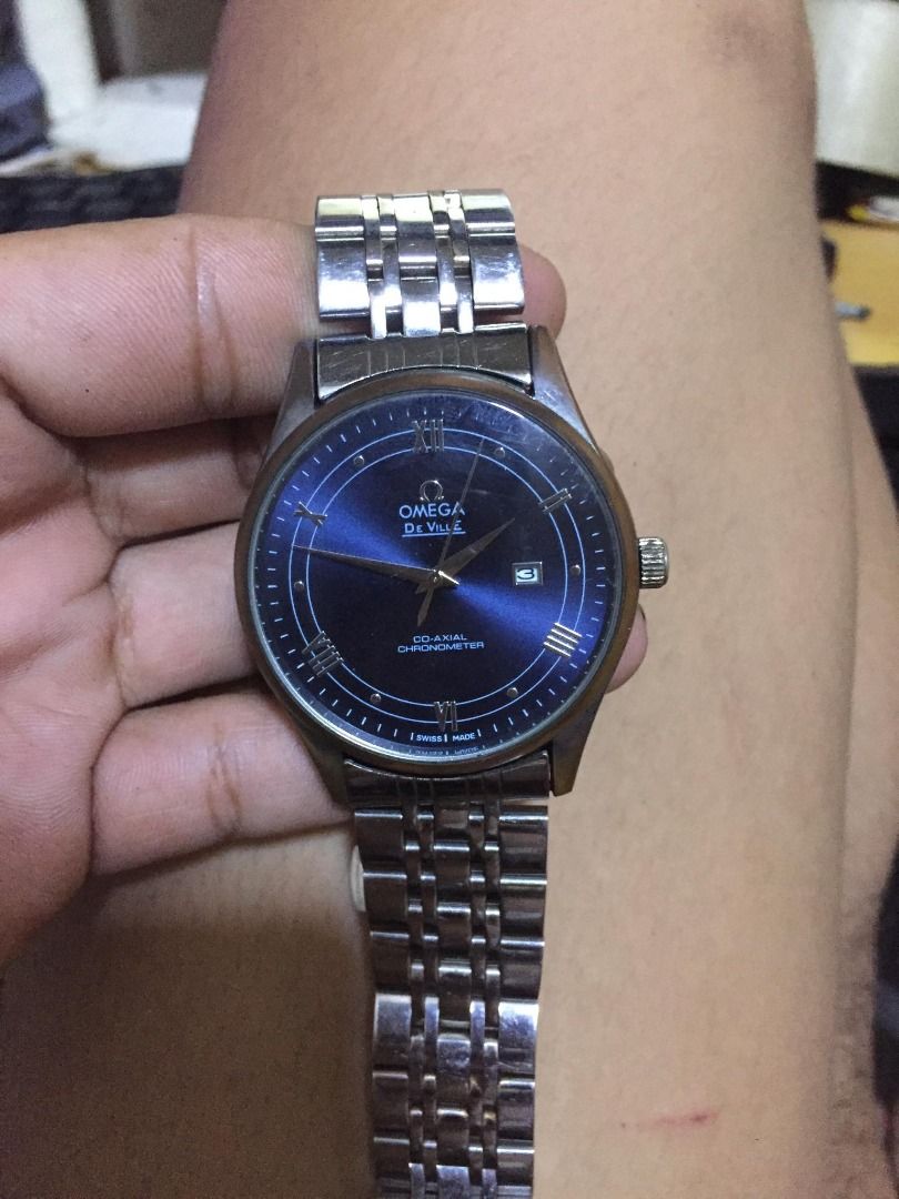 Omega Watch (Category: Luxury Watches) located in Quezon City. Submitted by shopnimark (Listing ID 1459269794, Image 1). Description: Pa offer nalang po mga boss automatic sya .
