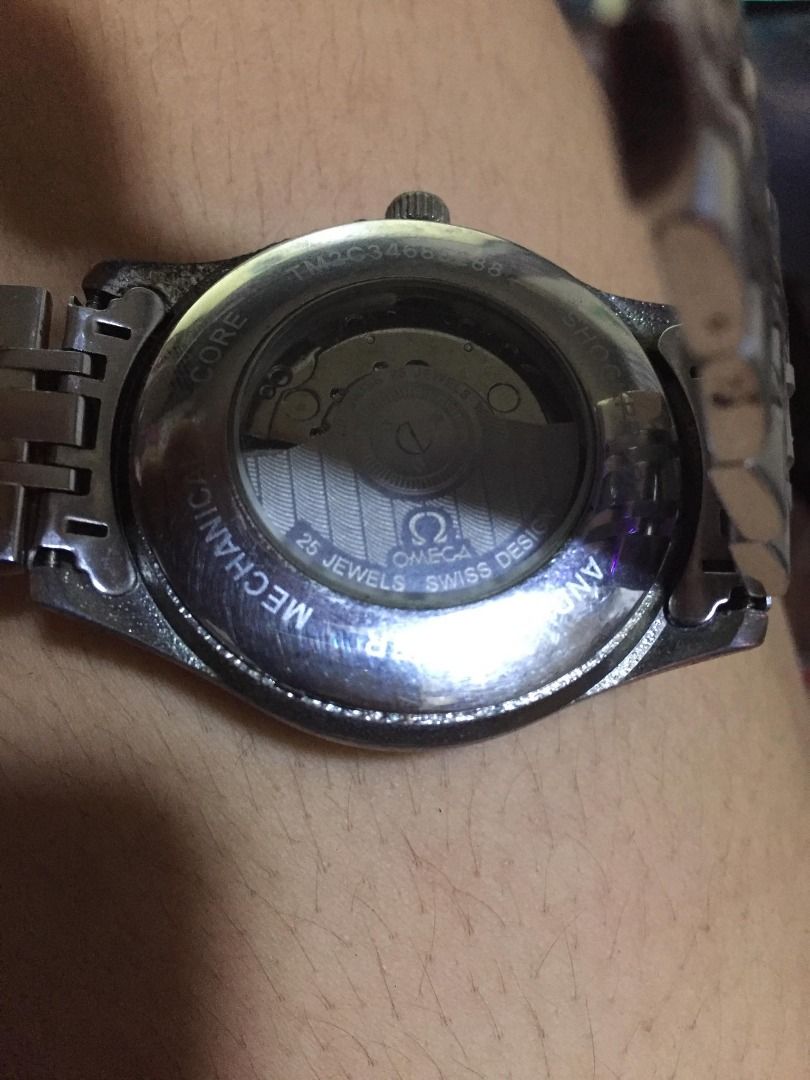 Omega Watch (Category: Luxury Watches) located in Quezon City. Submitted by shopnimark (Listing ID 1459269794, Image 2). Description: Pa offer nalang po mga boss automatic sya .