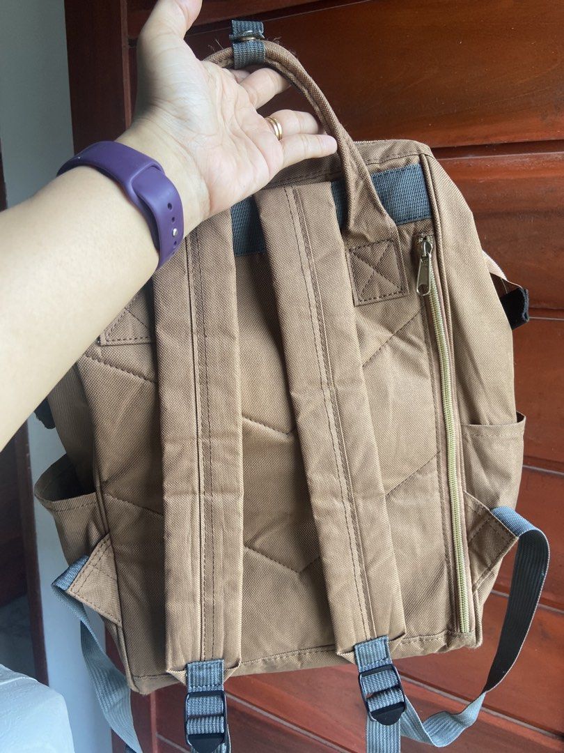 ORIGINAL ANELLO BACKPACK (Category: Backpacks) located in Santa Rosa. Submitted by qualityaunthenticbagsetc (Listing ID 1459125561, Image 3). Description: I’m selling my original anello backpack in brown No issue Declutter because to many bags.