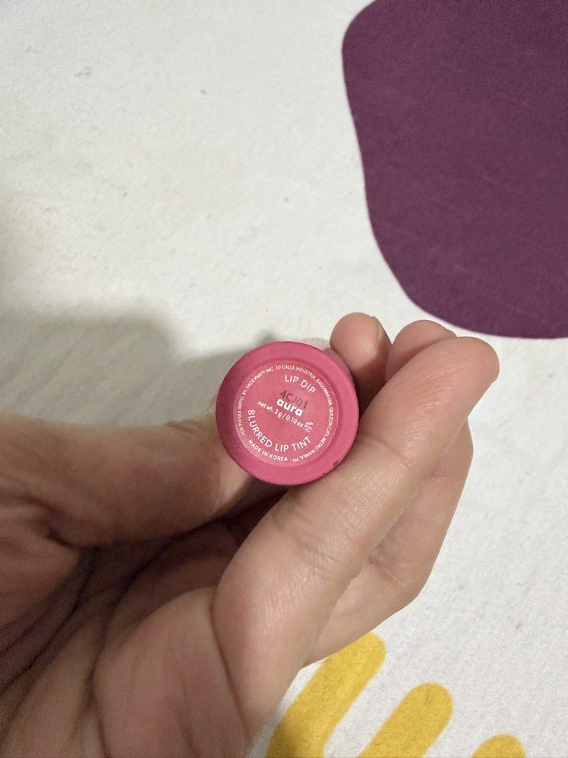 Peripera Lip Dip Tint Aura (Category: Makeup) located in Valenzuela. Submitted by cheaper_finds (Listing ID 1459207447, Image 2). Description: - Peripera Lip Dip Tint - Shade: Aura - Finish: Matte - Color: Pinkish-red - Packaging: Simple tube - Best for: Everyday wear.