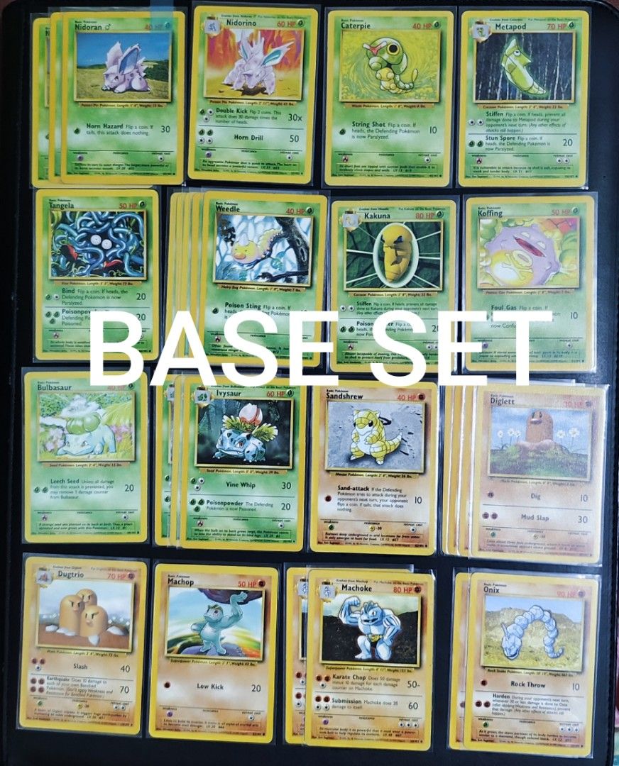 Pokemon Vintage Cards - Base Set (Category: Raw Singles) located in Las Pinas. Submitted by jeboyee (Listing ID 1437008316, Image 1). Description: Vintage Cards from Base Set.
