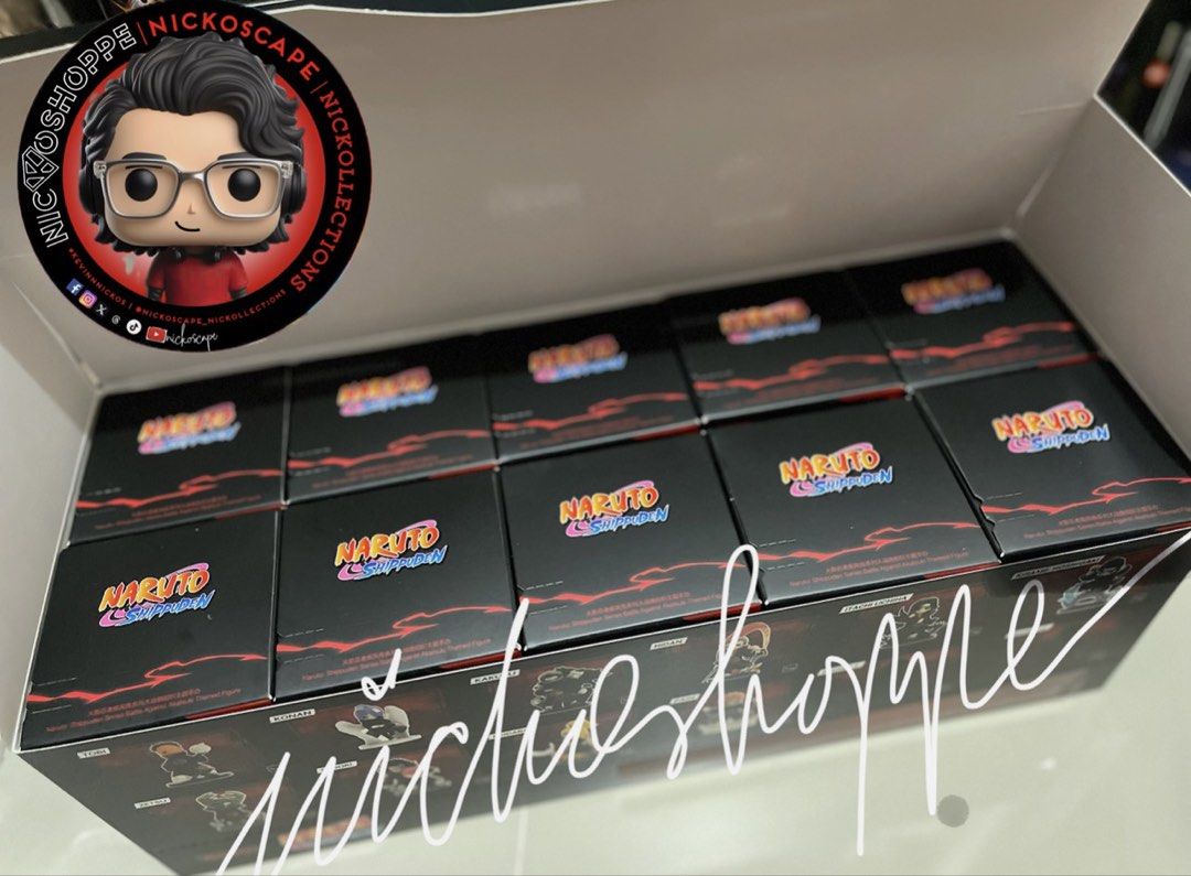 Pop Mart Naruto Battle Against Akatsuki (Category: Figurines & Statues) located in Makati City. Submitted by kevinnnickos (Listing ID 1459232823, Image 3). Description: PTPA For Sale: Pop Mart Naruto Battle Against Akatsuki ‼️PLEASE MAKE IT A HABIT TO READ FIRST, Thank you! Authentic. CONFIRMED blindbox. Open box at the bottom. Sealed figs. Complete inclusion. No issues. 🏷️ Price for each figs are as follows: ✅ AVAILABLE: Tobi - 850 Deidara - 85