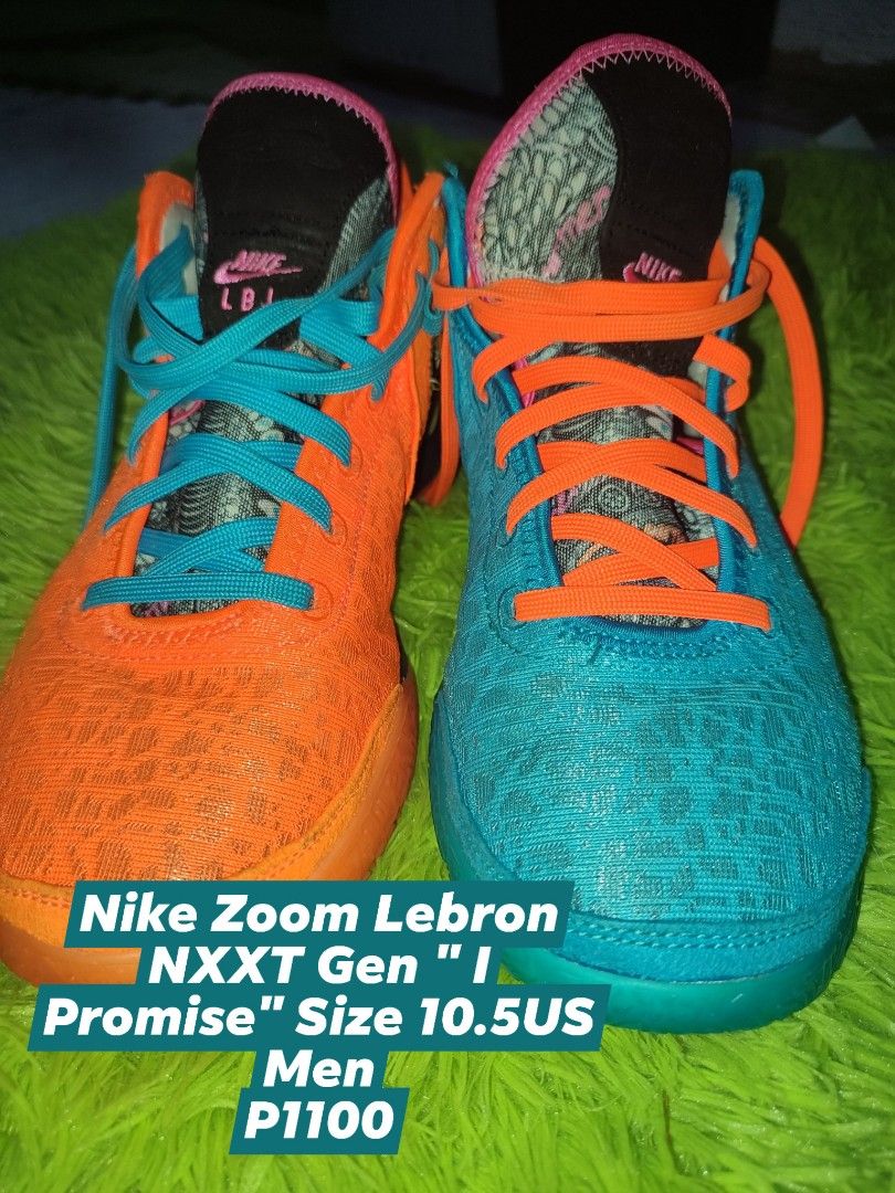 Preloved shoes Size 10-10.5 US (Category: Sneakers) located in Caloocan City. Submitted by grandcloud.7b3180 (Listing ID 1459113339, Image 1). Description: Nike Vandal High Supreme VNTG 'Tropical Teal' Size 10US P1300 Nike Zoom Lebron NXXT Gen " I Promise" Size 10.5US Men P1000 Nike Air Zoom Gt Run "Mowabb Attitude" Size 10UE P1200 Li-ning Yushuai 18 V2 Size 10.5US P1000 take all 4200.