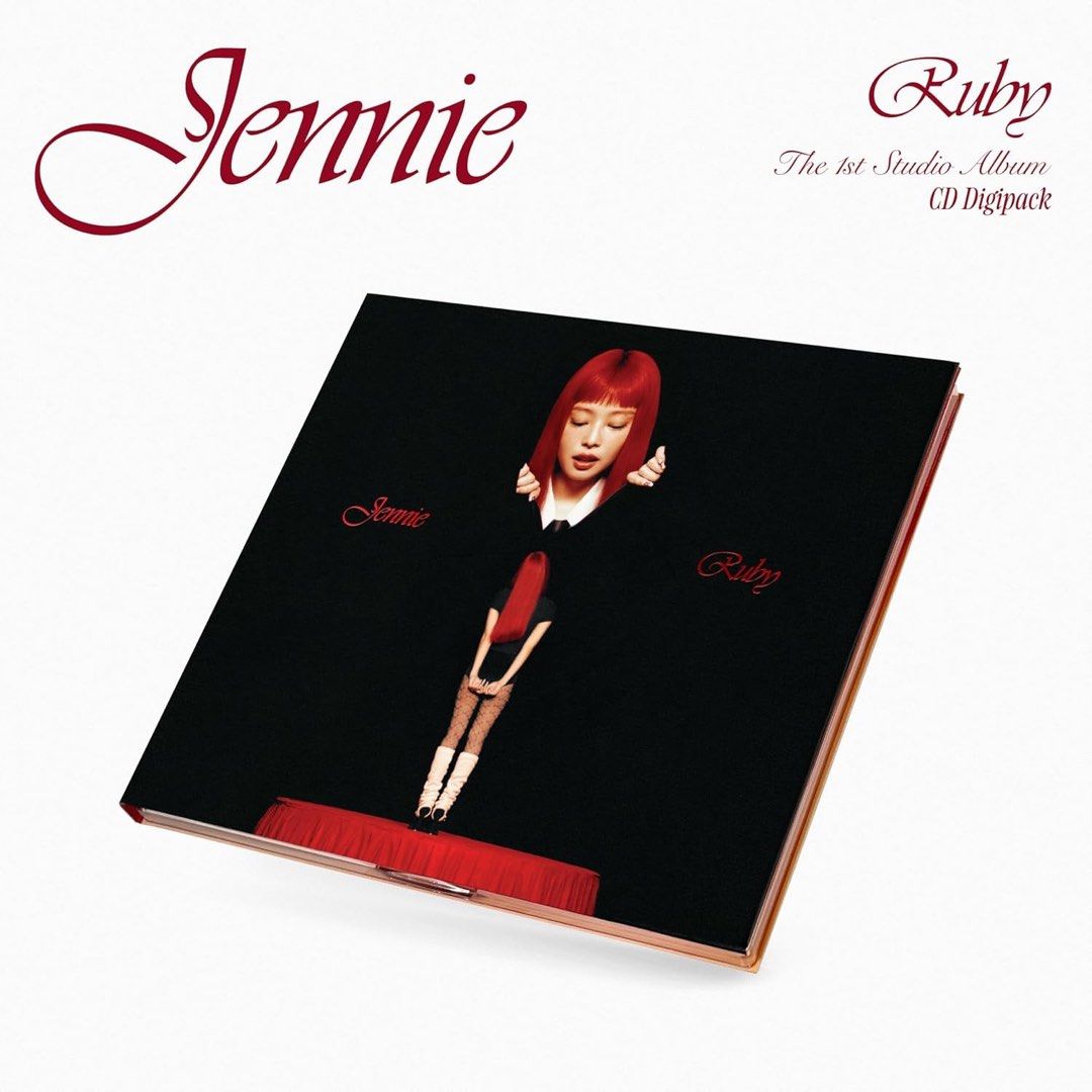 [Pre-order] JENNIE - Ruby The 1st Studio Album (Digipack ver.) (Category: CDs & DVDs) located in Pasig City. Submitted by leyleyssa (Listing ID 1459192393, Image 1). Description: -JENNIE only audio ⭐️Inclusions: •24-page photobook •1 CD •1 Film photo •2 out of 5 photocards (random) 📍 Location: Pasig, City 📦Can ship via Lalamove, Grab Express, or LBC (Shipping fee to be shouldered by the buyer) 💵 Mode of Payment: GCash / Maya / Bank Transfer / 