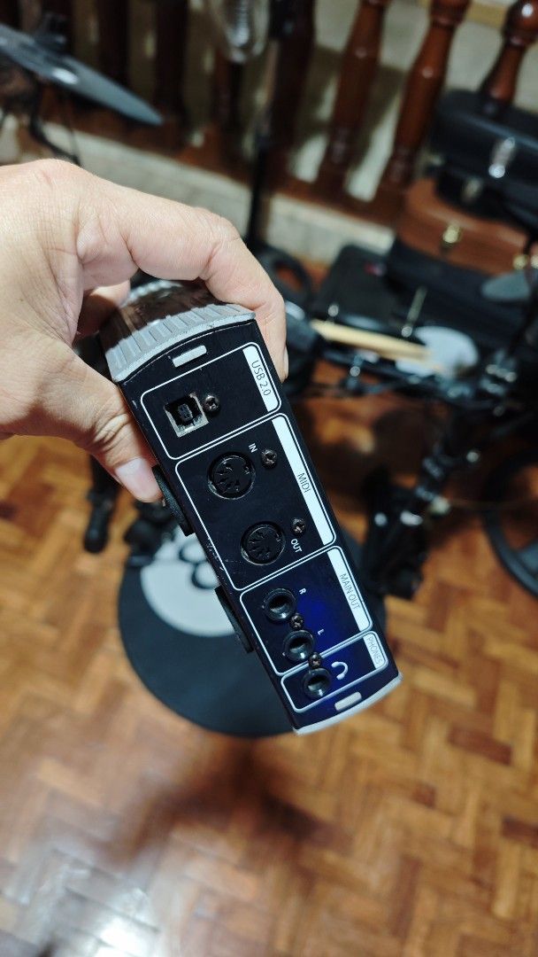 PreSonus AudioBox 22VSL USB Audio Interface (Category: Other Audio Equipment) located in Tarlac. Submitted by limidoloy191416 (Listing ID 1459288245, Image 2). Description: - PreSonus AudioBox 22VSL Audio Interface - Durable blue metal casing - 2 combo mic/instrument inputs with phantom power - Main and headphone outputs - USB 2.0 powered (no external power needed) - Ideal for home studio recording and music production - Tested and works perfectl