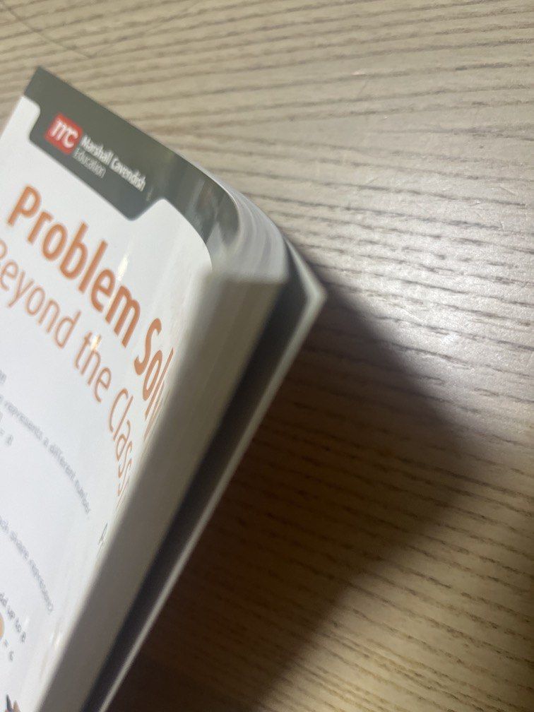 Pri 1 Math problem solving (Category: Assessment Books) located in Singapore. Submitted by pixiebunnies (Listing ID 1459118424, Image 2). Description: Clean pages no done .