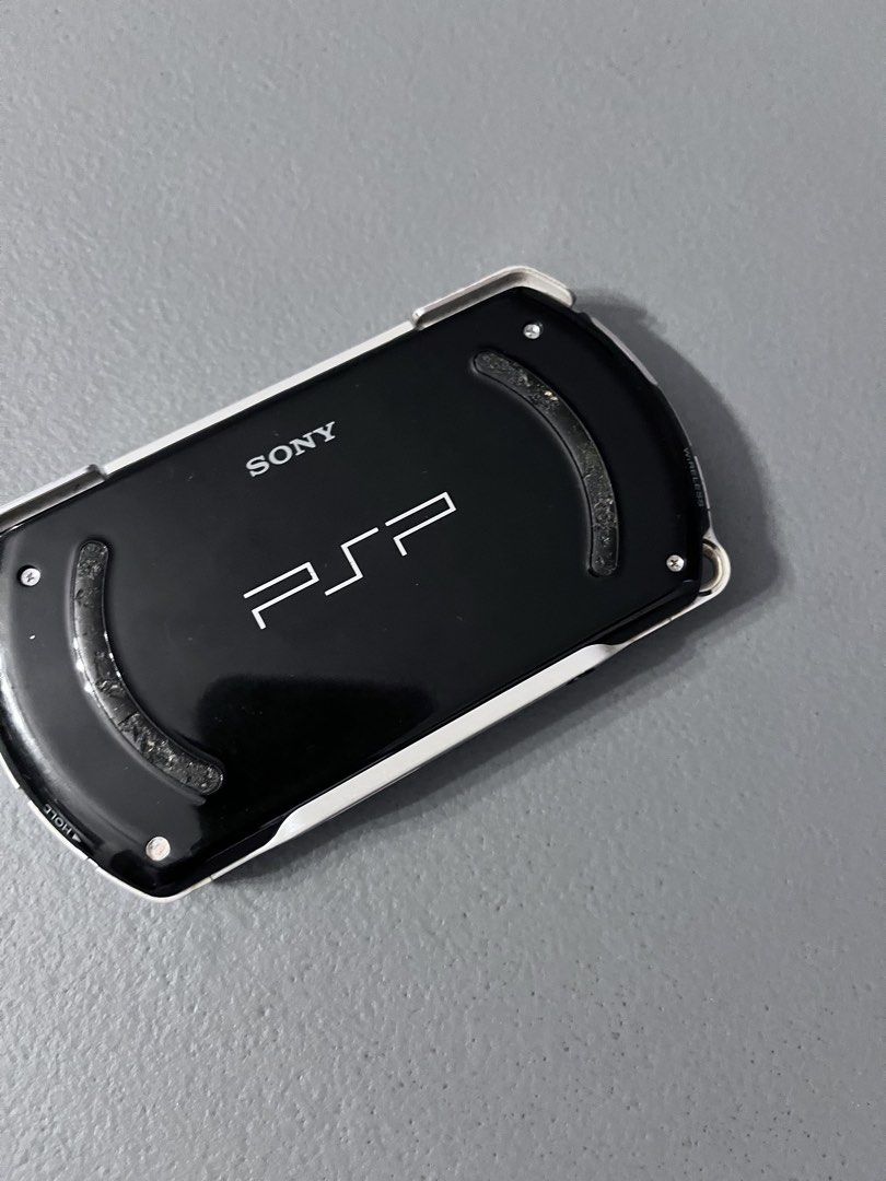 PSP Go (Blue) (Category: PlayStation) located in Quezon City. Submitted by ArtsyLife1012 (Listing ID 1459187539, Image 2). Description: PSP Go (Blue) with 3rd party ac adapter No SD card, internal memory is used ARK jb 3500 php Grab /lalamove Gcash/ BPI T sora qc location.
