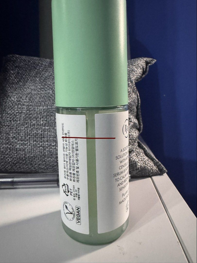 Purito Wonder Releaf Centella Serum Unscented 60ml (Category: Face Care) located in Cavite. Submitted by beatricee.e (Listing ID 1459129565, Image 3). Description: - Ideal for calming irritated or sensitive skin - already used, has at at least 80% left MOP: GCASH MOD: lalamove.