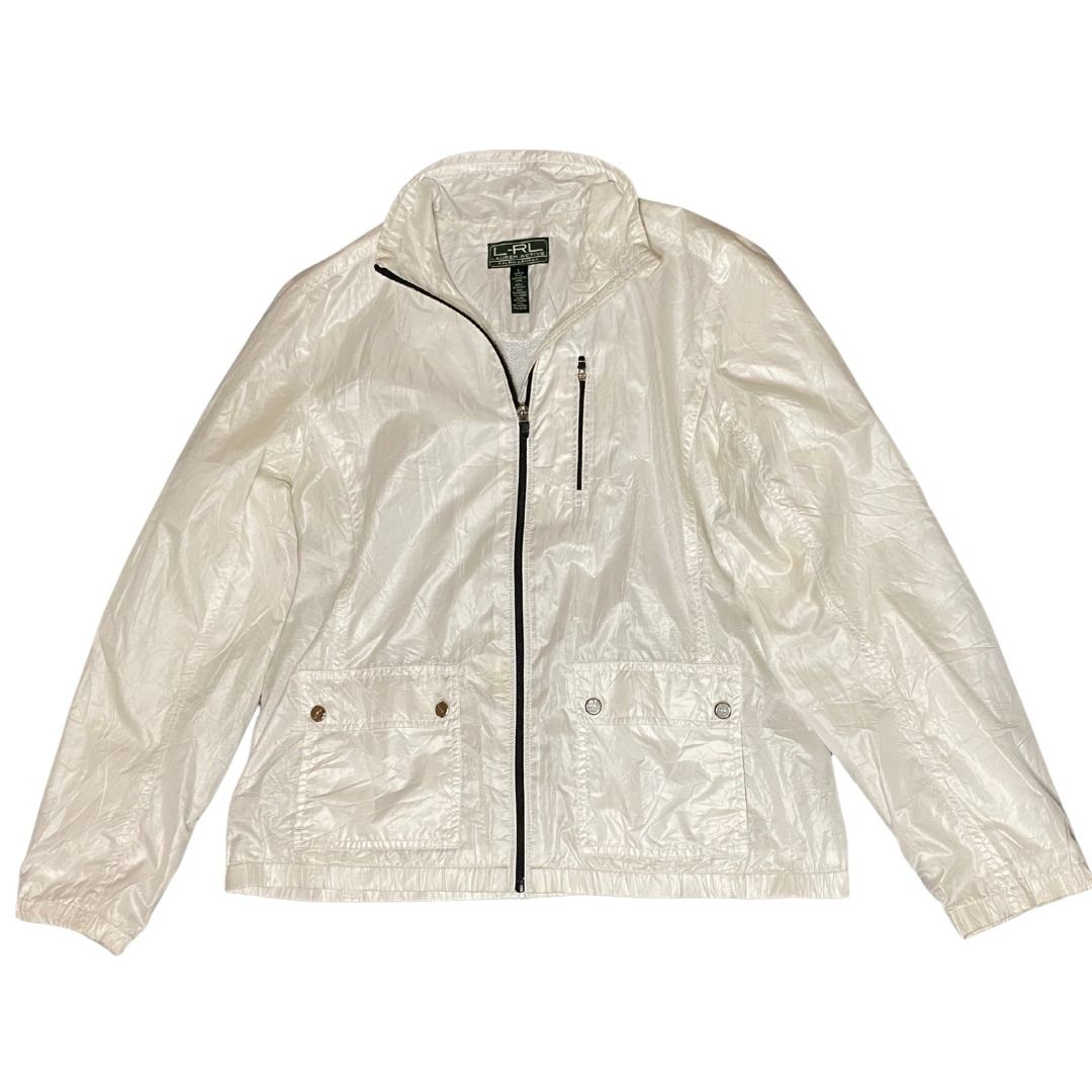 Ralph Lauren Active Windbreaker w/ all tags (Free Shipping) (Category: Coats, Jackets and Outerwear) located in Palo. Submitted by probablyponce (Listing ID 1459260164, Image 1). Description: Selling Green Tab Ralph Lauren Active Windbreaker for ₱650‼️ Width: 21 inches Length: 25 inches J&T Shipping 📦 Negotiable.