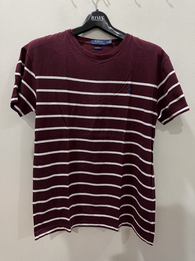 Ralph Lauren T-Shirt (Category: Tshirts & Polo Shirts ) located in Pasig City. Submitted by dey2x (Listing ID 1459261689, Image 1). Description: RFS: decluttering -Meetups can be arranged -Delivery via Grab Express/Lalamove/J&T/LBC (c/o buyer) PLEASE TAKE NOTE: This is preowned. Expect signs of usage. NO RETURN POLICY. NO EXCHANGE OF ITEMS..