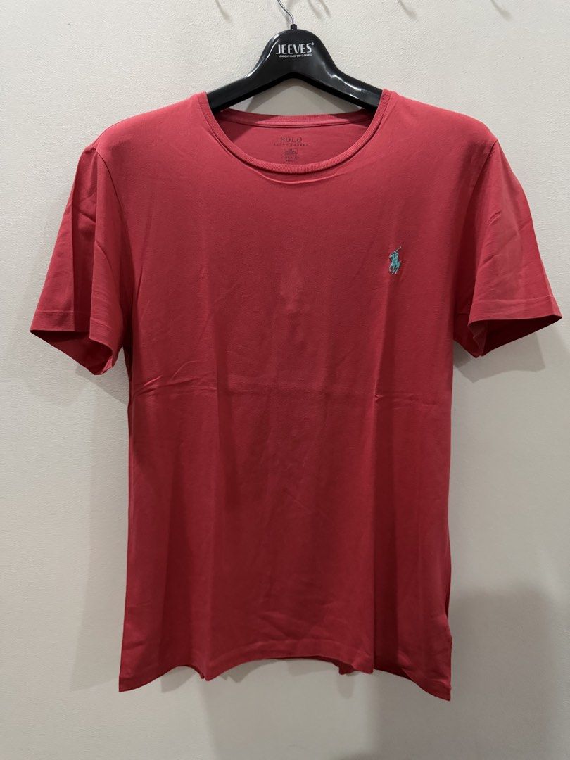 Ralph Lauren T-Shirt (Category: Tshirts & Polo Shirts ) located in Pasig City. Submitted by dey2x (Listing ID 1459261701, Image 1). Description: RFS: decluttering -Meetups can be arranged -Delivery via Grab Express/Lalamove/J&T/LBC (c/o buyer) PLEASE TAKE NOTE: This is preowned. Expect signs of usage. NO RETURN POLICY. NO EXCHANGE OF ITEMS..