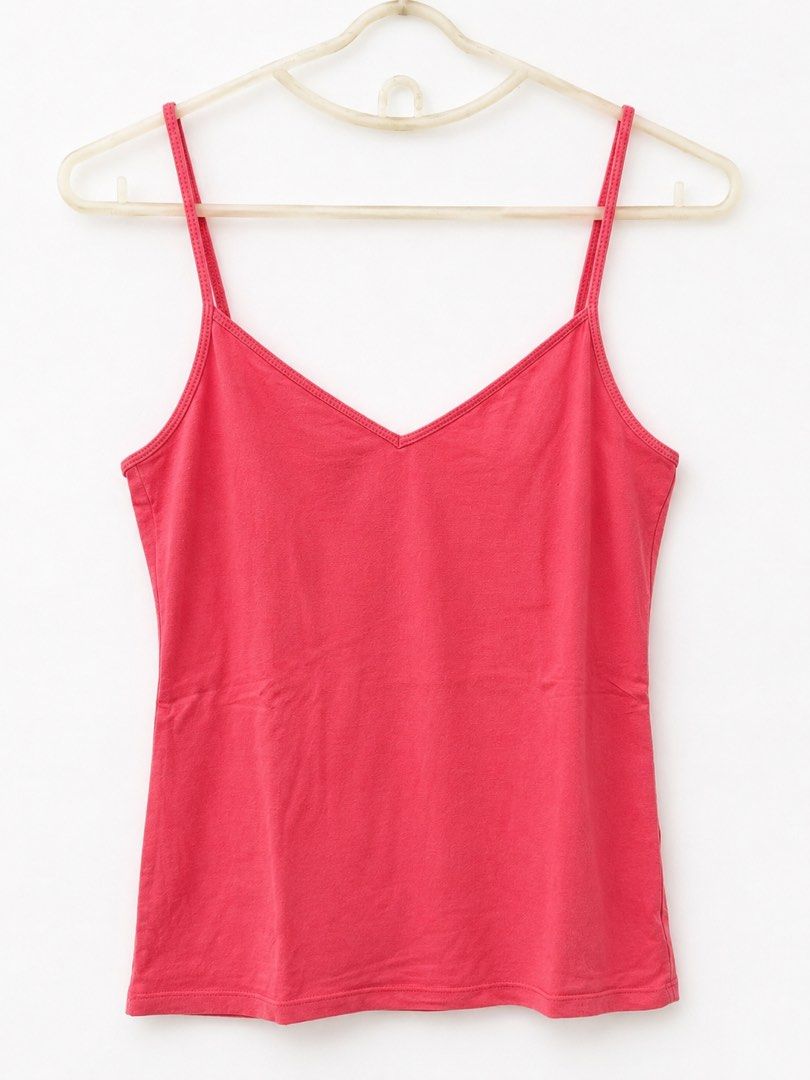 Red Spaghetti Strap Camisole Top (Category: Sleeveless) located in Manila. Submitted by ajilovessushi (Listing ID 1459207074, Image 1). Description: Bought in Japan .