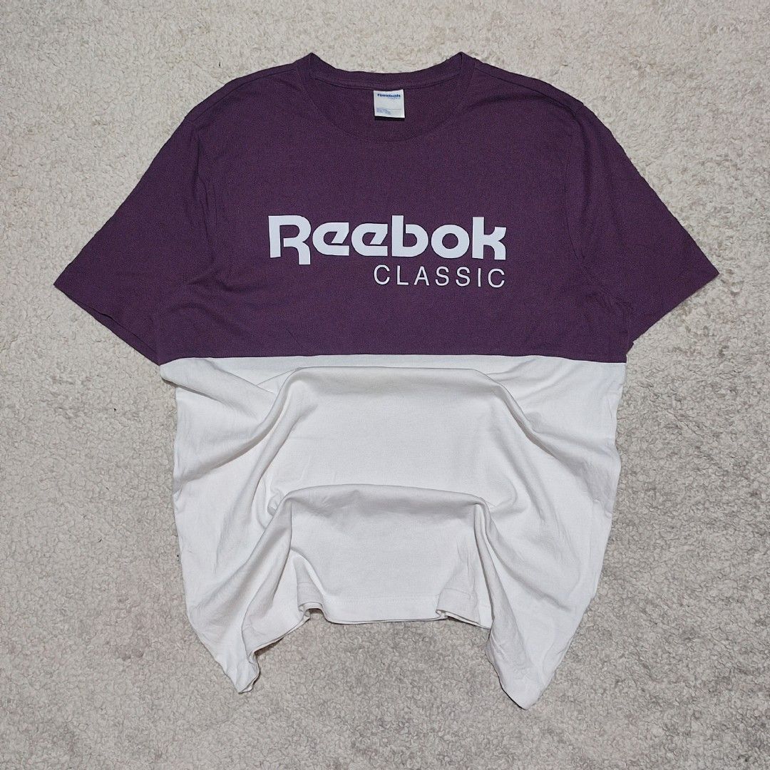 Reebok Classic Colorblock T-shirt (Category: Tshirts & Polo Shirts ) located in Manila. Submitted by anthonig (Listing ID 1459285290, Image 2). Description: Length: 31.5 inches Width: 21.5 inches Price: 400 pesos Condition: 9.7/10 Issues: 4th photo PM if interested or for inquiries Meetups within MANILA only Can do shipping at buyers expense.