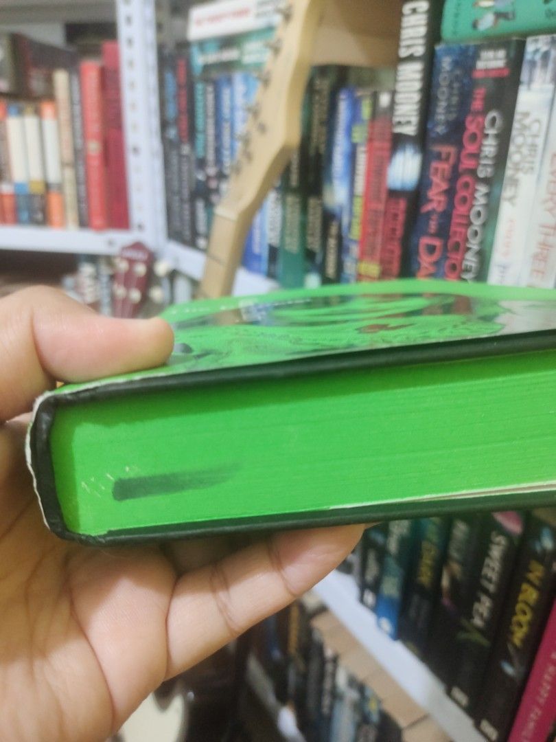 (Remaindered copy) The Exorcist by William Peter Blatty (Category: Storybooks) located in Taytay. Submitted by yoonessanne (Listing ID 1459190303, Image 3). Description: - Classic horror novel: The Exorcist by William Peter Blatty - Striking green cover - Pages are clean (with stain on two pages please see the photo) - Spine is intact - A must-have for fans of the genre.
