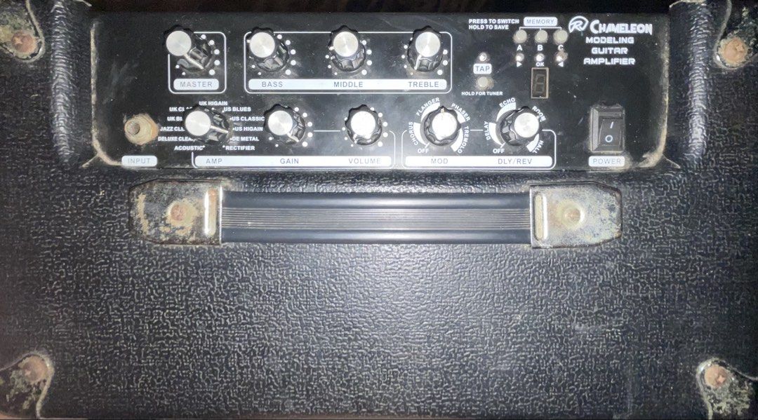 RJ Chameleon Amplifier (Category: Soundbars, Speakers & Amplifiers) located in Manila. Submitted by murkz (Listing ID 1459120996, Image 3). Description: FOR SALE RJ CHAMELEON AMPLIFIER Issue: scratches, rust The rest wala nang issue 📍Around sampaloc area.