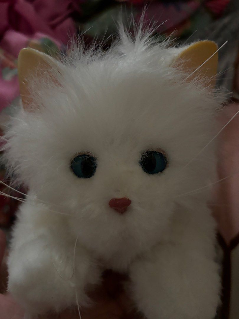 Robotic White Cat, SEGA (Category: Figurines & Statues) located in Bay. Submitted by stroverii (Listing ID 1459150826, Image 3). Description: it meows! it still comes with its pink brush. I can send the vid if interested kayo^^ .