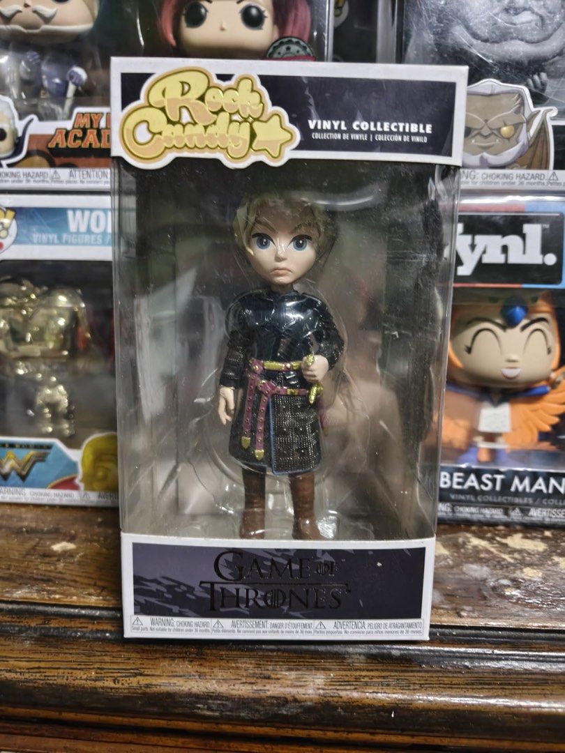 Rock candy game of thrones (Category: Designer & Blind Box Toys) located in San Pedro. Submitted by oopsiboughtanotherpop-oibap (Listing ID 1459285234, Image 1). Description: - Authentic Funko Rock Candy figure - Game of Thrones collectible - Brand new and sealed in box - High-quality vinyl material - Ideal for any GoT fan or Funko enthusiast - Add this unique piece to your collection today!.