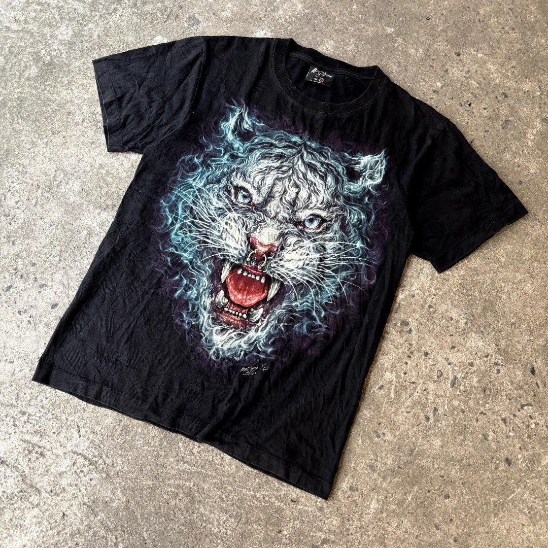 ROCK CHANG B2B WOLF SHIRT (Category: Tshirts & Polo Shirts ) located in Pasay City. Submitted by turthrift (Listing ID 1459212116, Image 2). Description: W22 L27.
