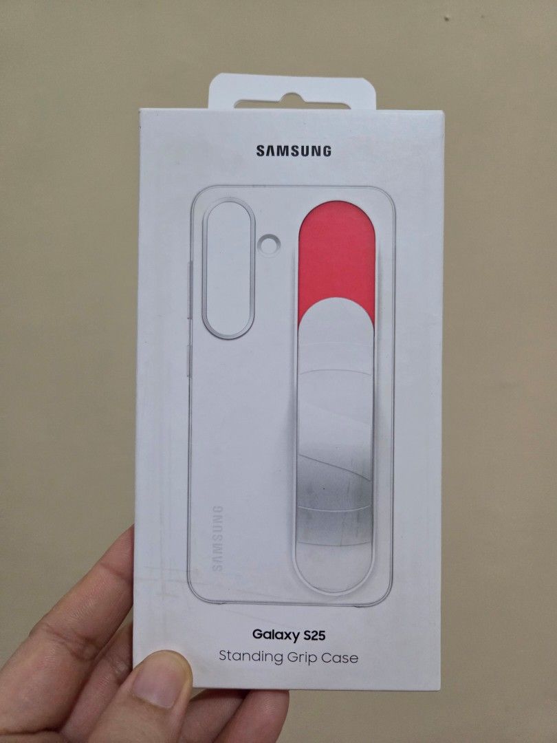Samsung s25 standing grip case (Category: Cases & Sleeves) located in Naguilian. Submitted by impulsive.buyer02 (Listing ID 1459122553, Image 1). Description: s25 case.