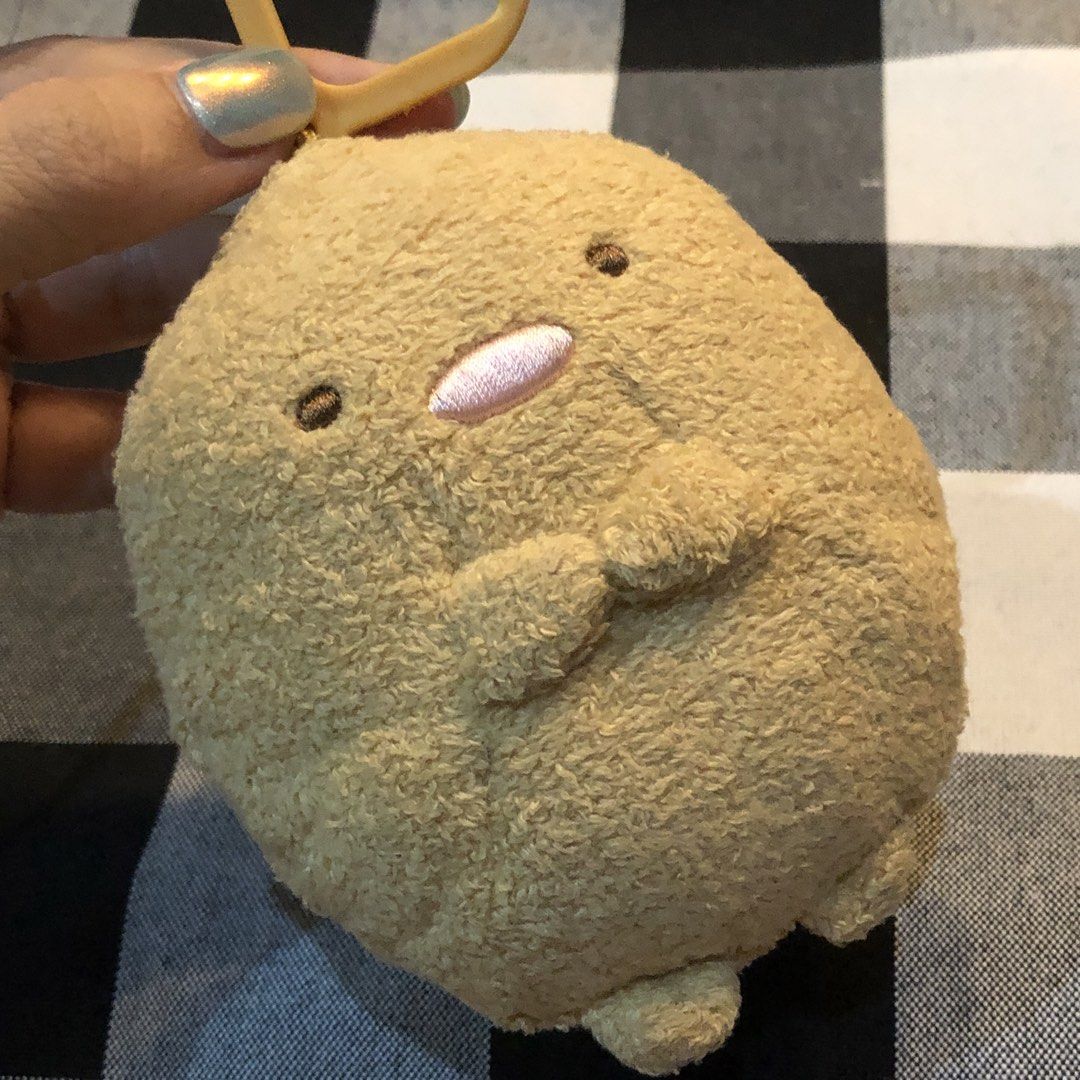 San-X Sumikko Gurashi Plush Charm (Category: Infant Playtime) located in Quezon City. Submitted by kitsune.treasures (Listing ID 1459159083, Image 2). Description: Cut tag only. But legit. *First to pay policy! *1 day reservation only. Failure to pay on time, auto cancel. 📍Quezon City * MOD: J&T | Lalamove * MOP: GCASH | BPI 📦ON HAND AND READY TO SHIP! CONDITION: WHAT YOU SEE IS WHAT YOU GET. Dimensions: Kindly check the photos for the actual m