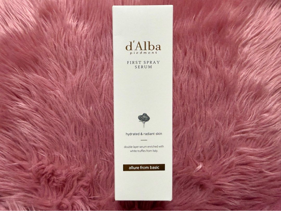 SEALED d’ Alba first spray serum 100ml (Category: Face Care) located in Antipolo. Submitted by micheicheim (Listing ID 1459217015, Image 1). Description: .