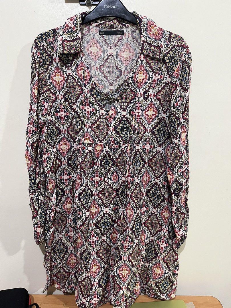 Sfera Boho Dress medium (Category: Dresses) located in Taguig. Submitted by lil.ac (Listing ID 1459238767, Image 1). Description: Fits up to large Looks cute with slip ons, boots, etc Versatile .