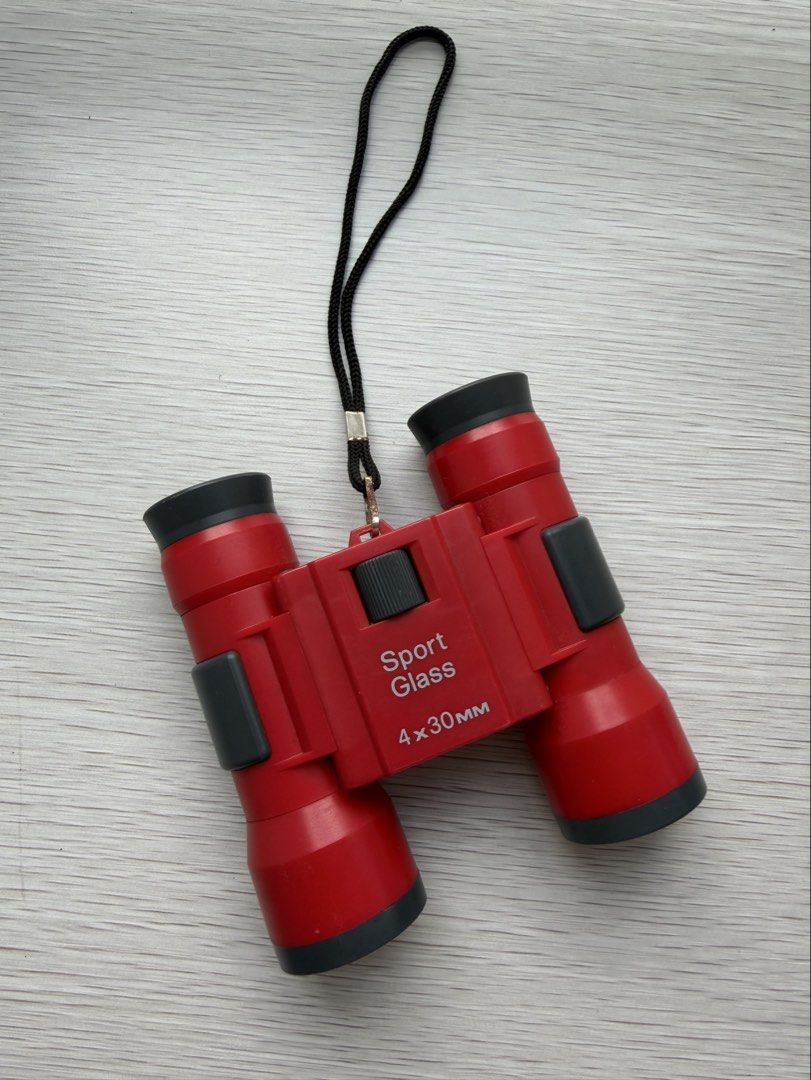 Sport Glass 4x30mm compact binoculars (Category: Hiking & Camping) located in Quezon City. Submitted by shopgood_mnl (Listing ID 1459162256, Image 1). Description: .