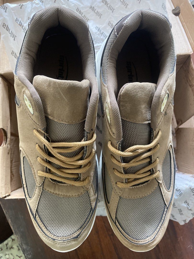 NEW 💯 Sprint LOKI - Brown/Tan (Category: Casual Shoes) located in Quezon City. Submitted by romsr (Listing ID 1459137557, Image 3). Description: USED ONCE FOR PHOTOSHOOT - Trendy brown and tan sneakers - Chunky white sole for a modern look - Secure lace-up closure - Breathable mesh panels keep your feet cool - Ideal for everyday casual wear - Comes with original box.