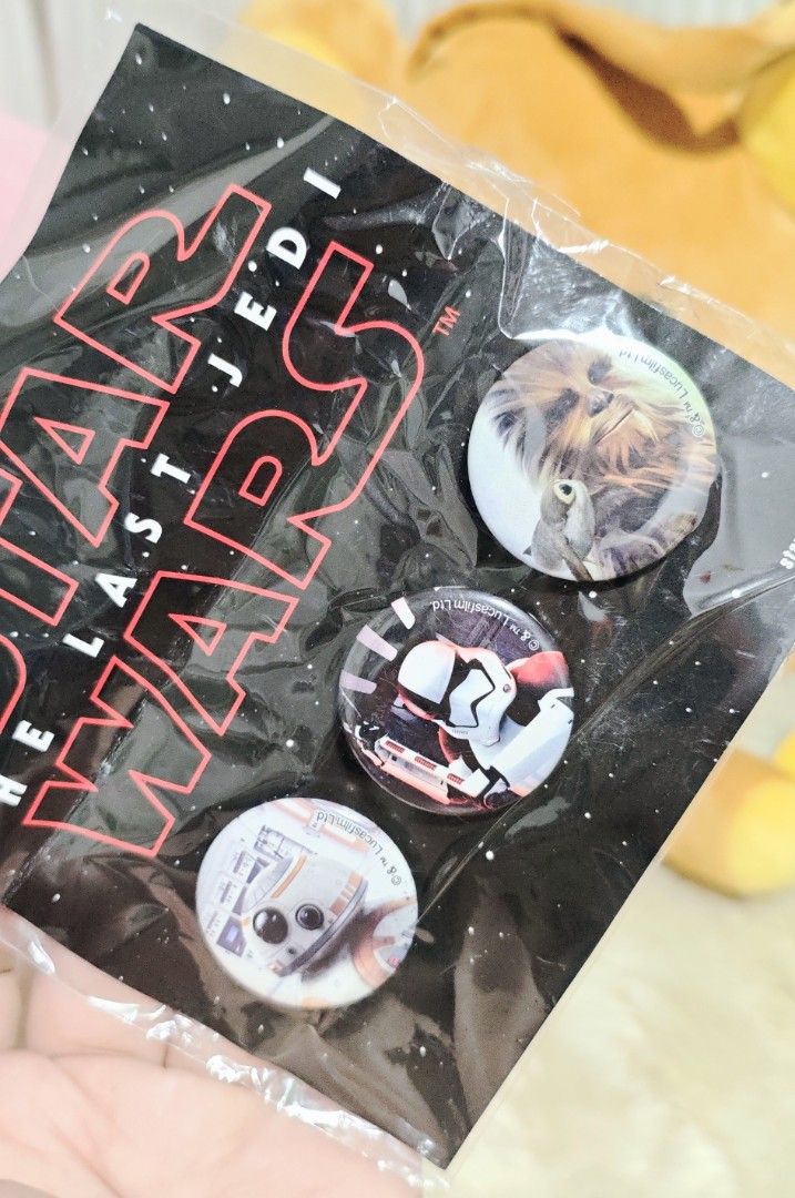 Star Wars Pins (Category: Western Merchandise) located in Manila. Submitted by yourfavoritethings7 (Listing ID 1459233926, Image 2). Description: .